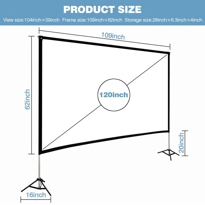 Pantalla para proyector